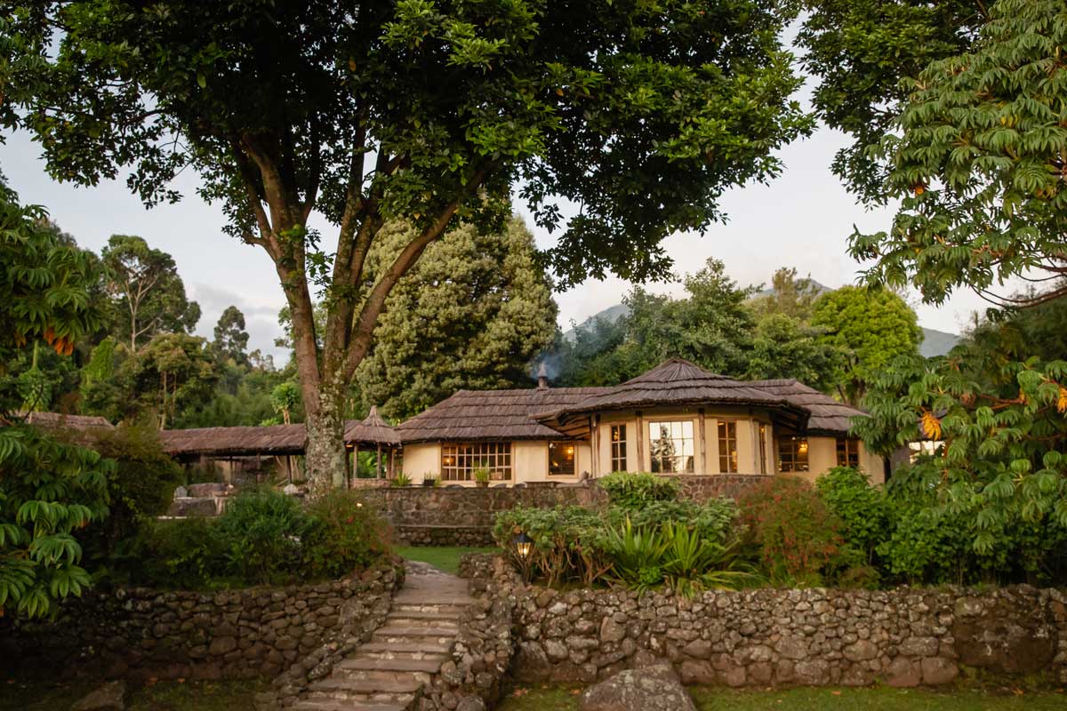 Mount Gahinga Lodge and Kyambura Gorge Lodge in Travel + Leisure Top 10 Safari Lodges!