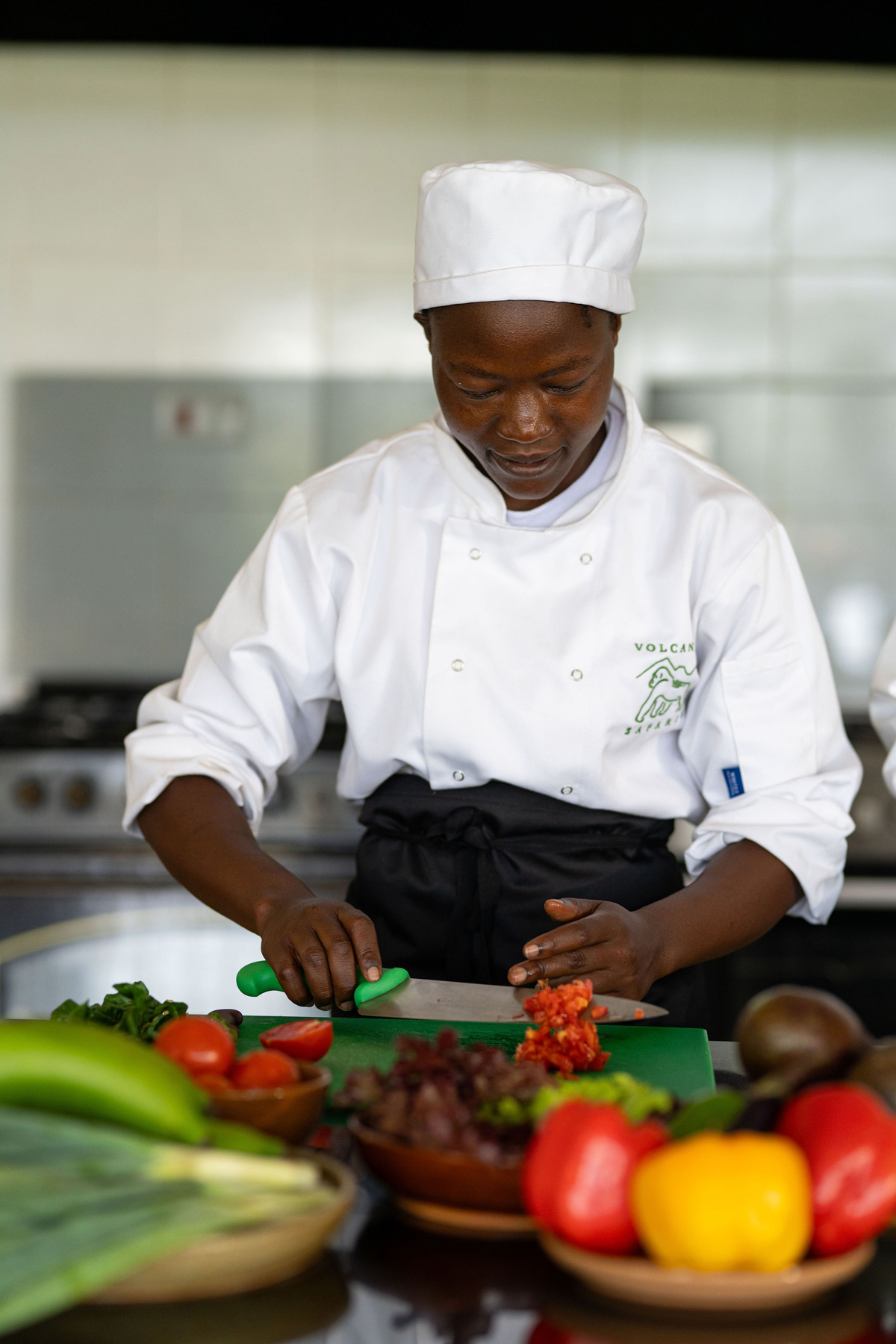 Locally Inspired Dishes at Kibale Lodge with Chef Loyce