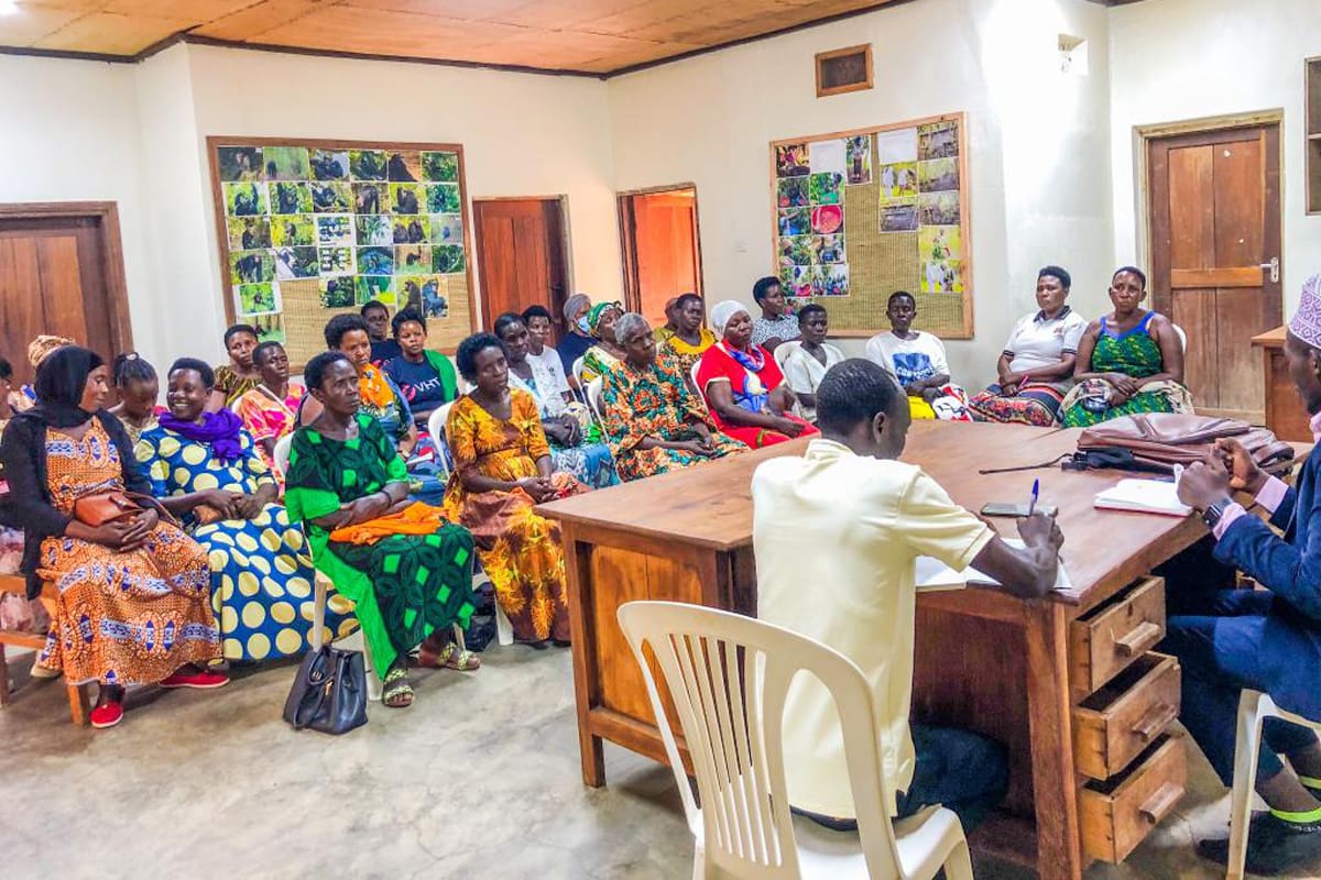 Volcanoes Safaris Kyambura Research Centre hosts the Kirugu HIV Widow Association