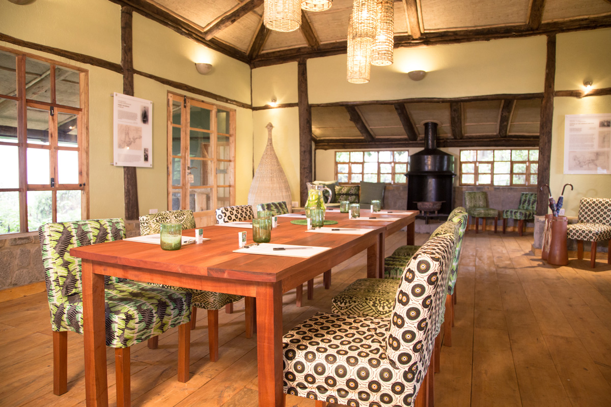 Celebrating the beginning of Volcanoes Rwanda Safari at Mount Gahinga Lodge