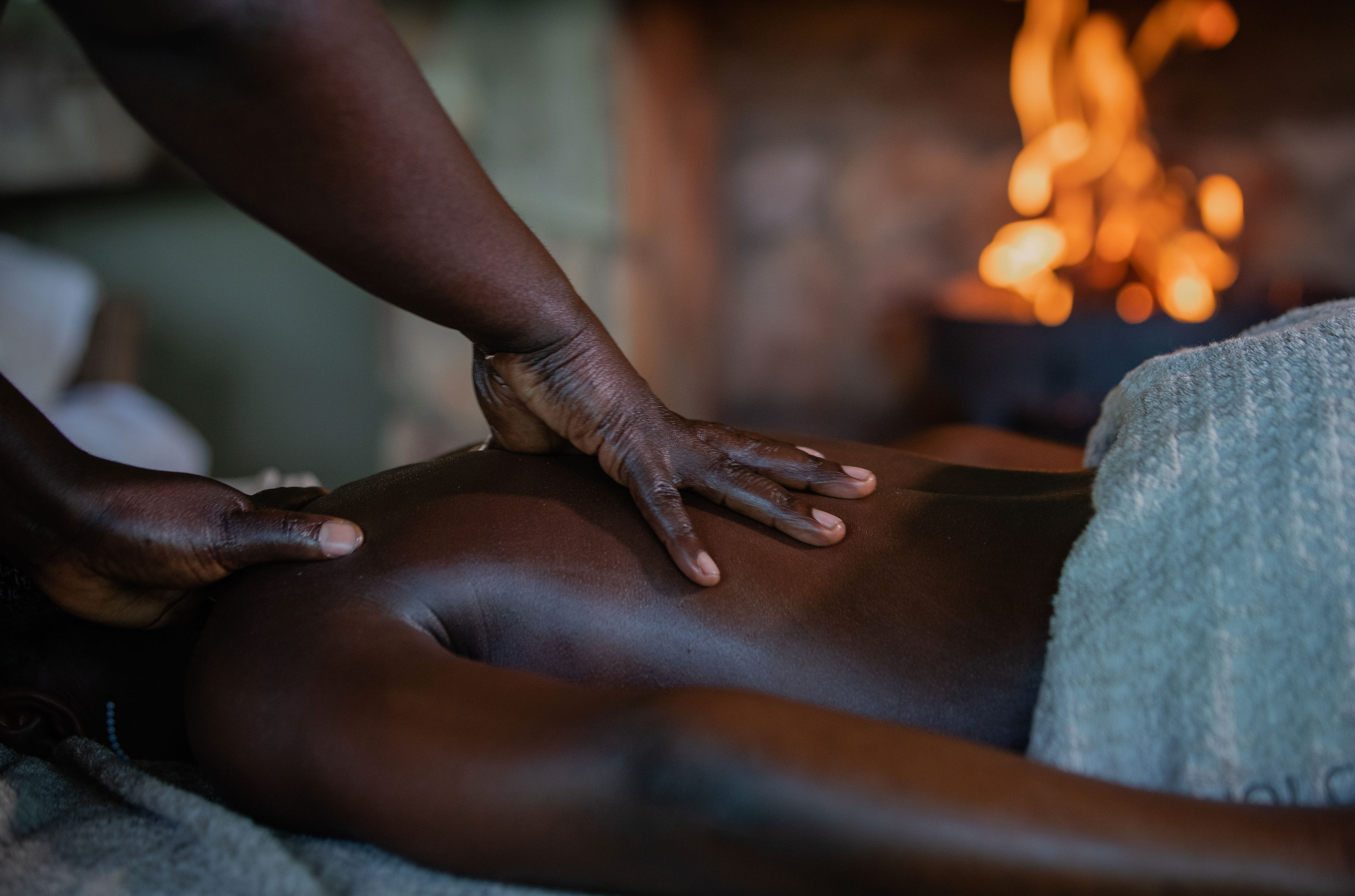 Relax in the Virunga Lodge Volcanic Stone Spa and Sauna After Your Gorilla Trek