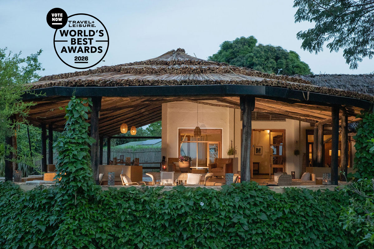 Please support Kyambura Gorge Lodge in Travel + Leisure World’s Best Awards 2026