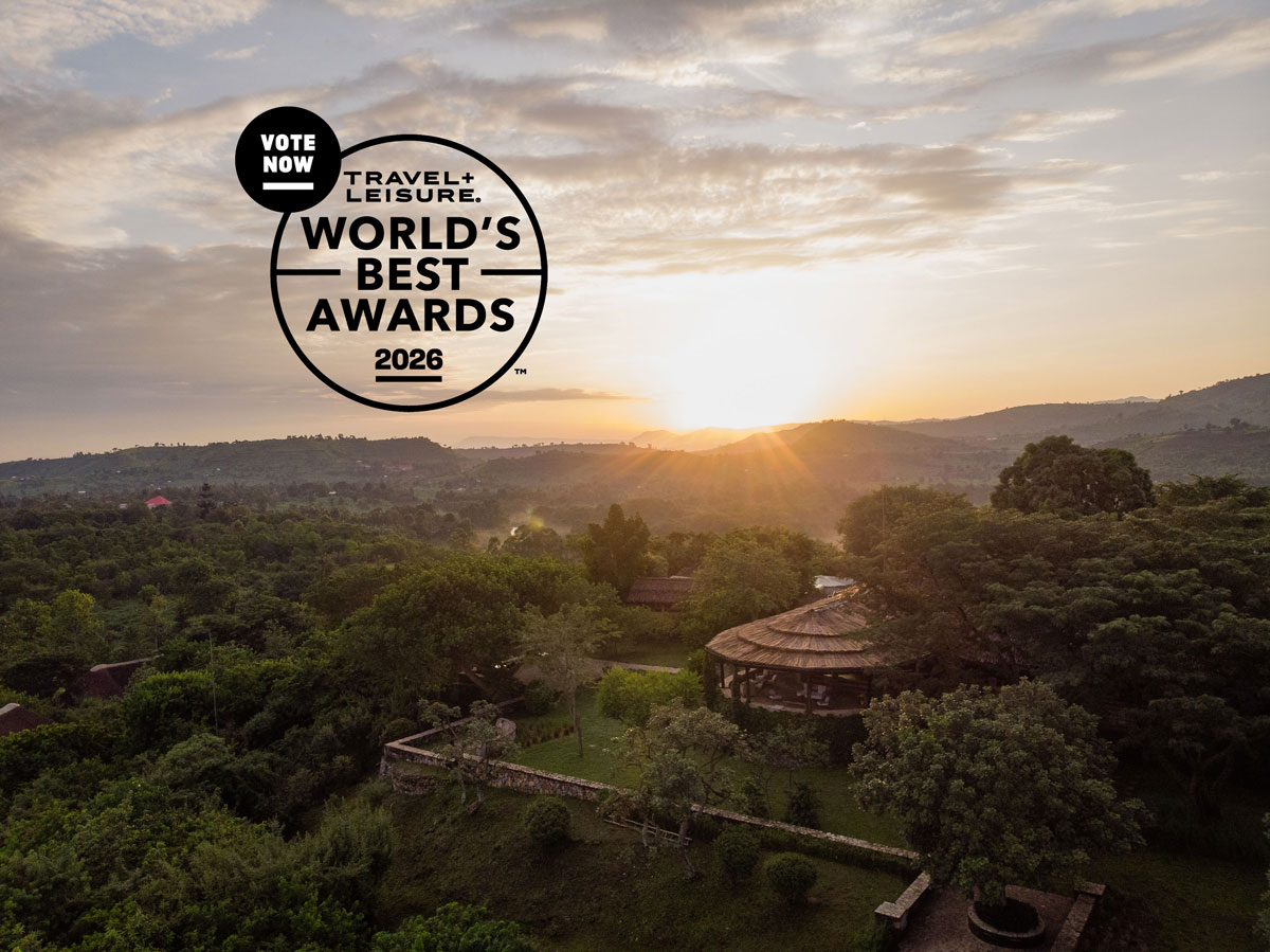 Support Volcanoes Safaris Lodges in the Travel+Leisure World's Best Awards
