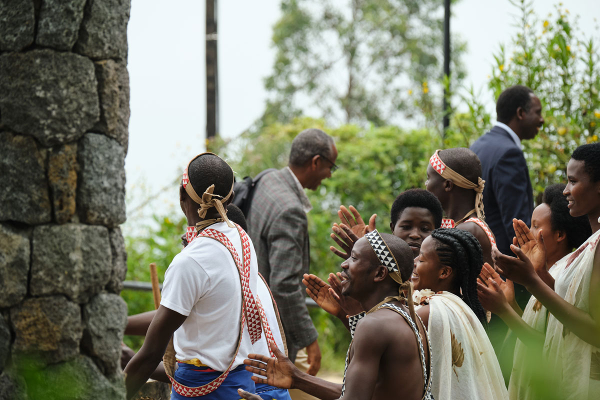 Virunga lodge staff get vaccine!
