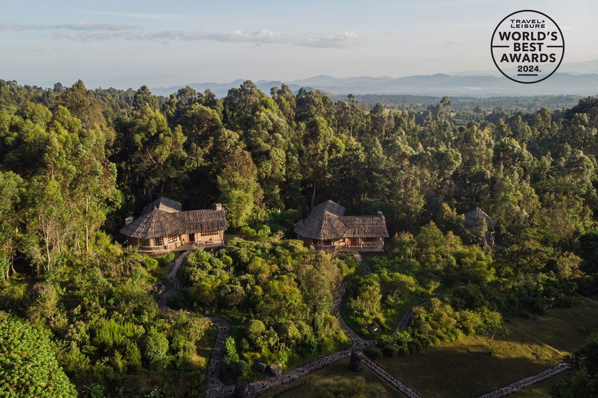 Gahinga and Kyambura in Top Six Safari Lodges in 2024 Travel and Leisure World’s Best Awards