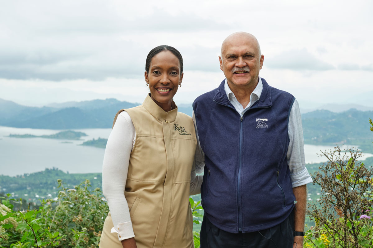 Explorers and Conservationists of the Virunga Volcanoes and the Dian Fossey Map Room