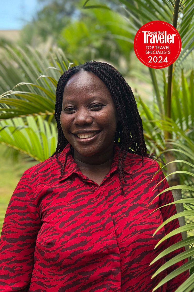 Betty Nassuna, Volcanoes Safaris Sales Manager, Recognised as Top Traveler Specialist