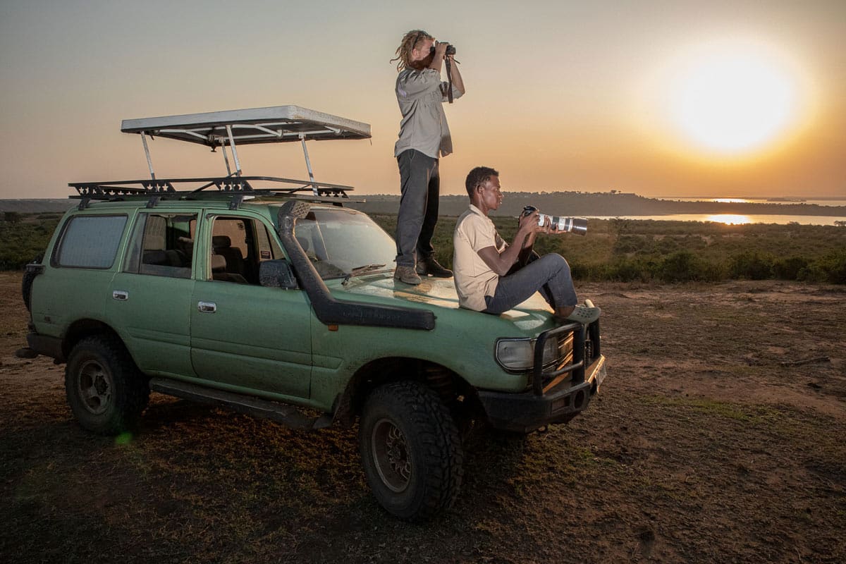Volcanoes Safaris Partnership Trust launch lion and carnivore monitoring project in the Queen Elizabeth Conservation Area