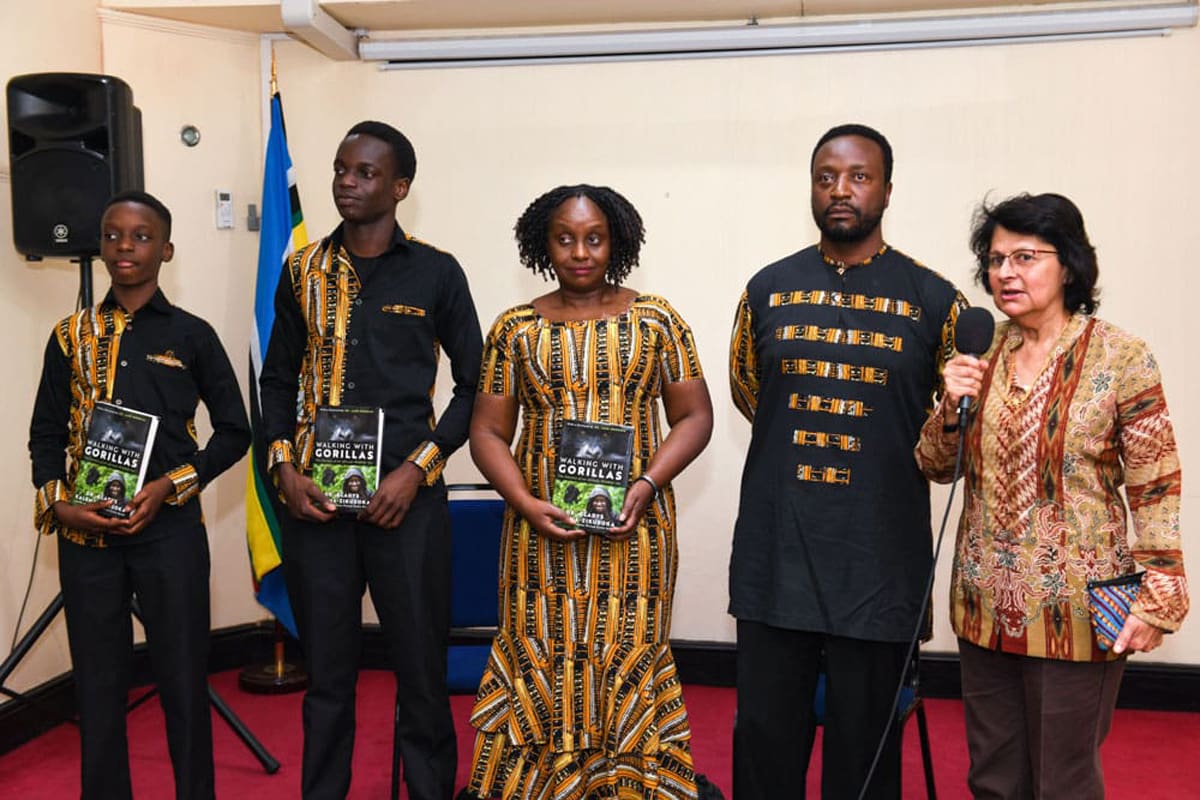 Book launch of Walking With Gorillas by Dr Gladys Kalema-Zikusoka