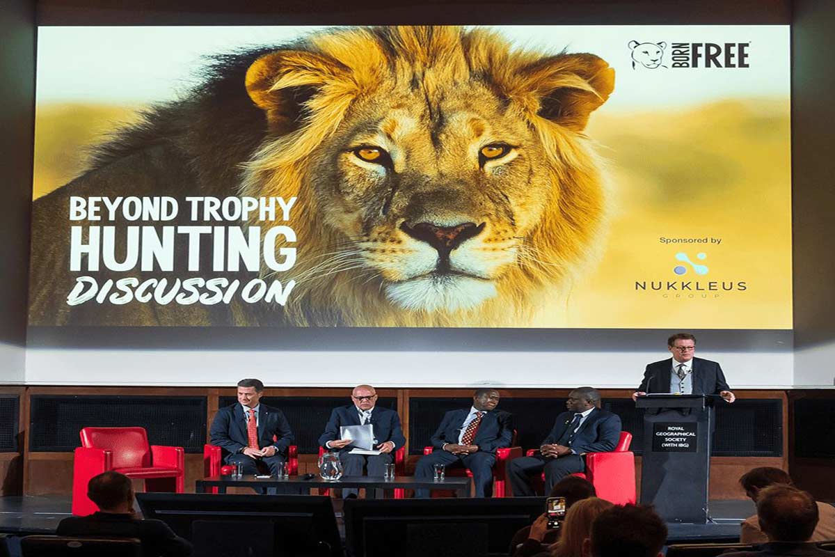 Praveen Moman represents VS at 'Beyond Trophy Hunting' event in London