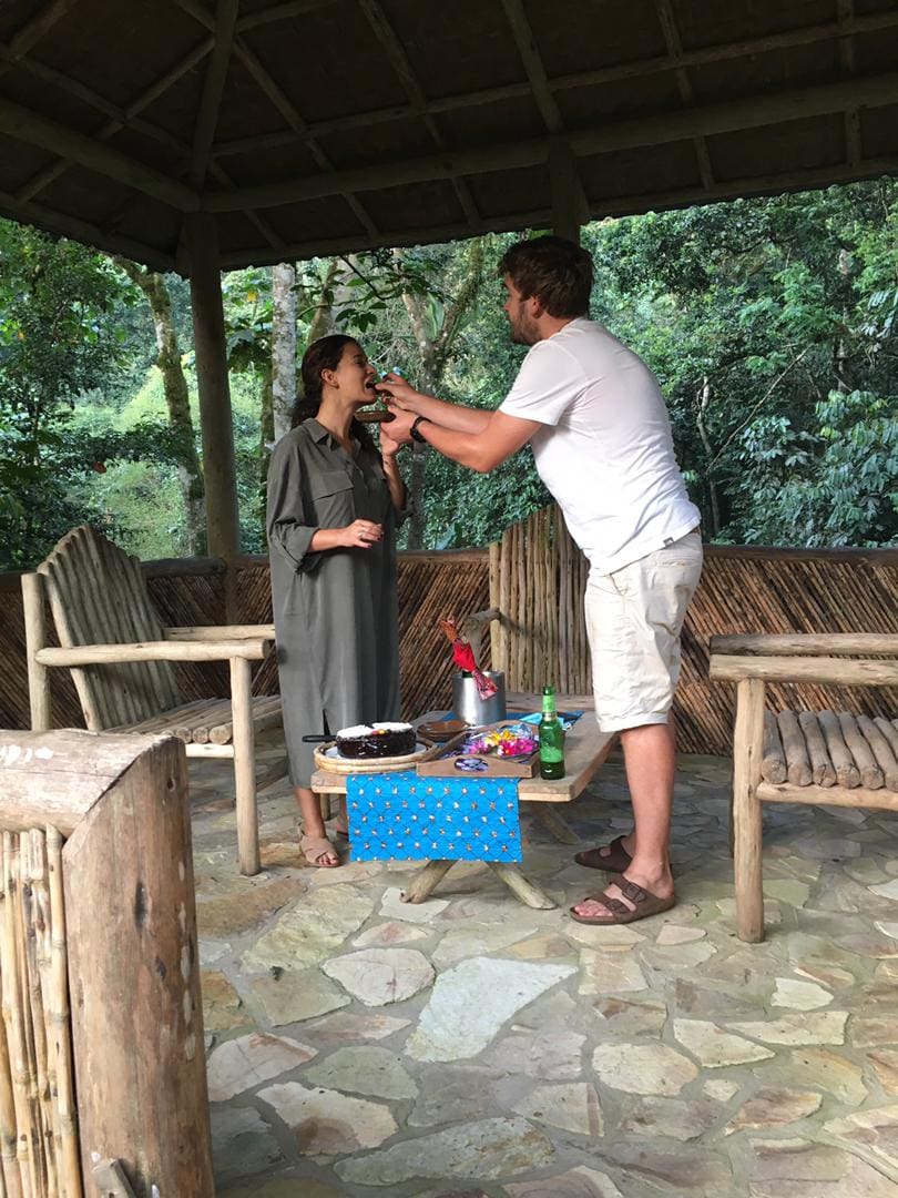 Proposal at Bwindi Lodge