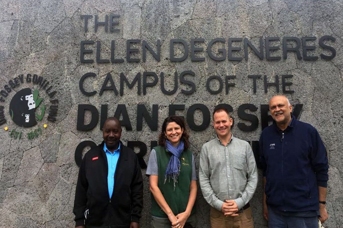 Volcanoes Safaris Partners with Dian Fossey Gorilla Fund as Members of the Founders Circle for the New Ellen DeGeneres Campus in Rwanda