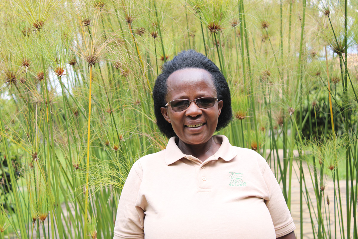 Meet The Virunga Lodge Team; Uwamariya Atanasie, Housekeeping