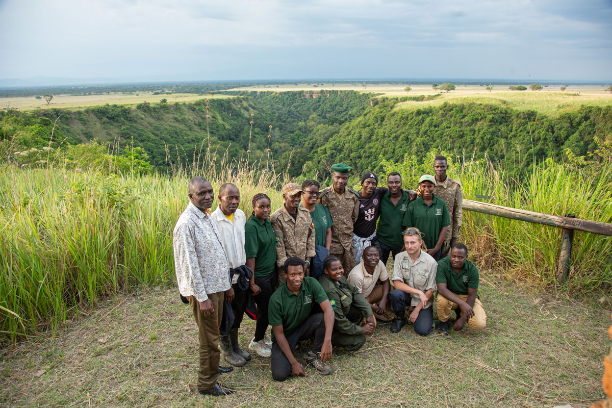Volcanoes Safaris Partnership Trust launches Chimpanzee Monitoring Project in partnership with Uganda Wildlife Authority at Kyambura Gorge, Uganda