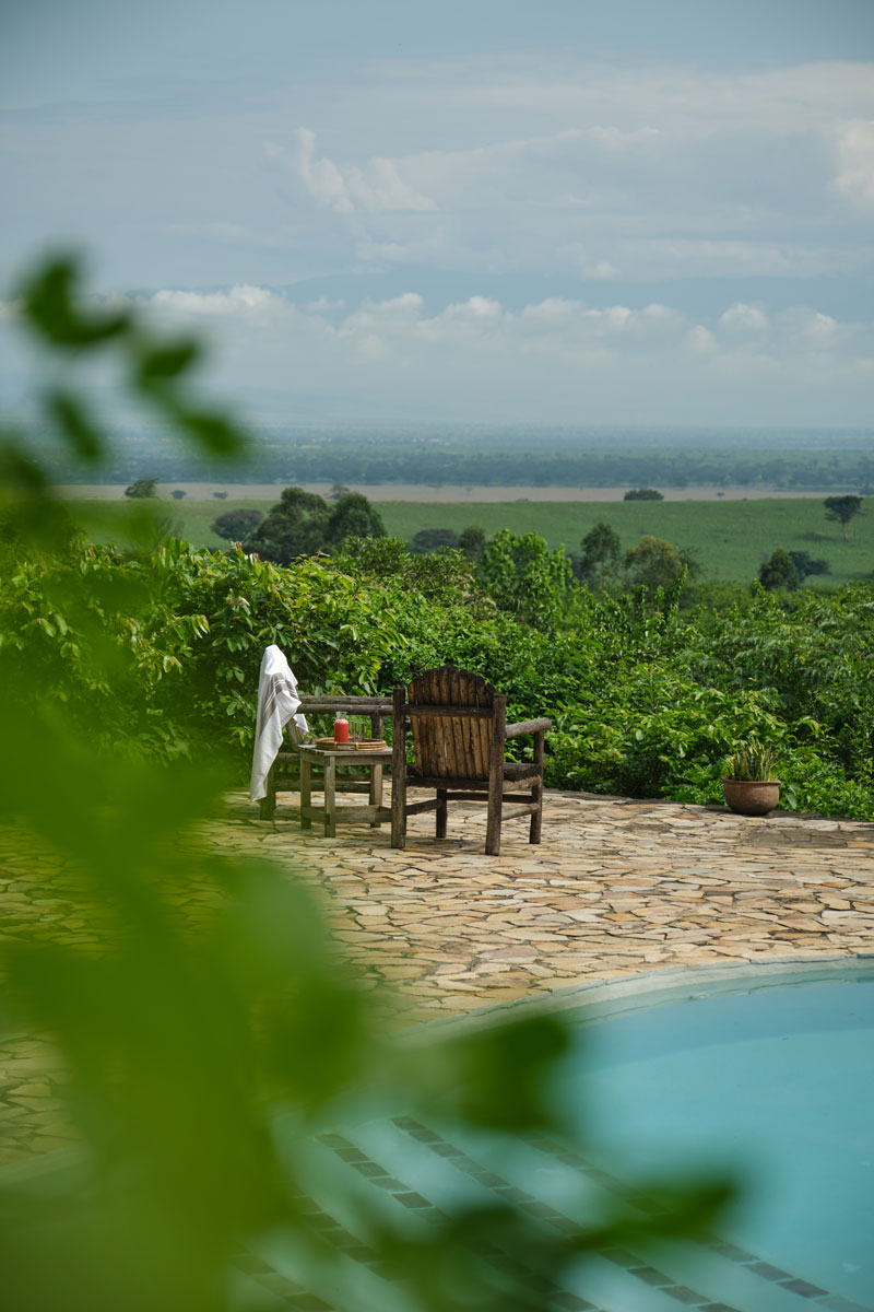 Two of the Kyambura Coffee Ladies