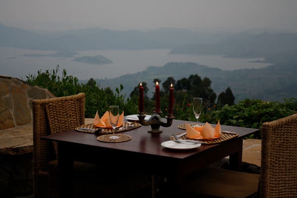 Virunga Honeymoon Dinner