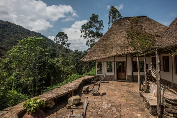 Bwindi Lodge Exterior View