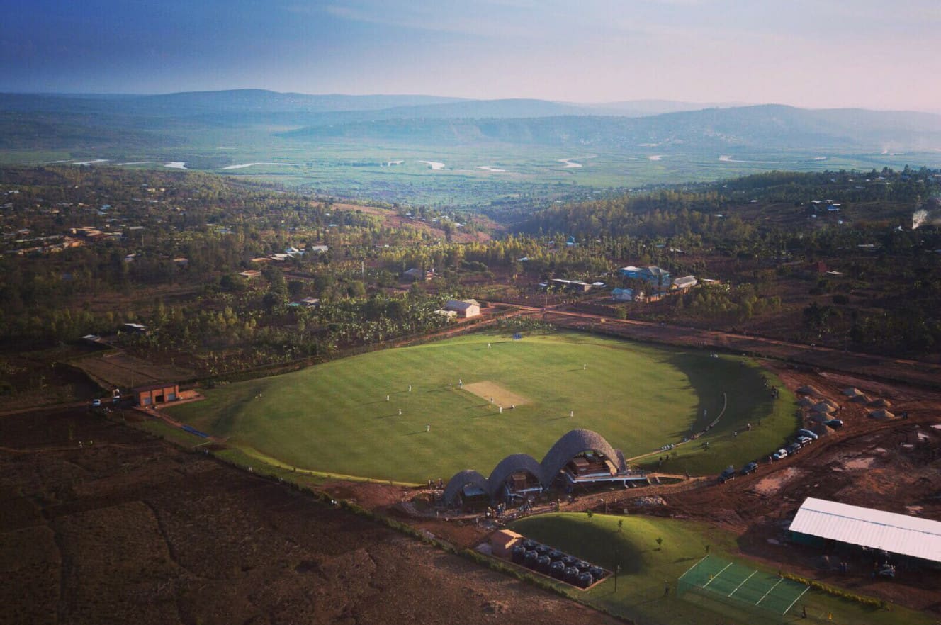 Rwanda's newly opened cricket stadium outside the capital, Kigali, is just one spark of change for this formerly war-torn nation. Dom Dwight