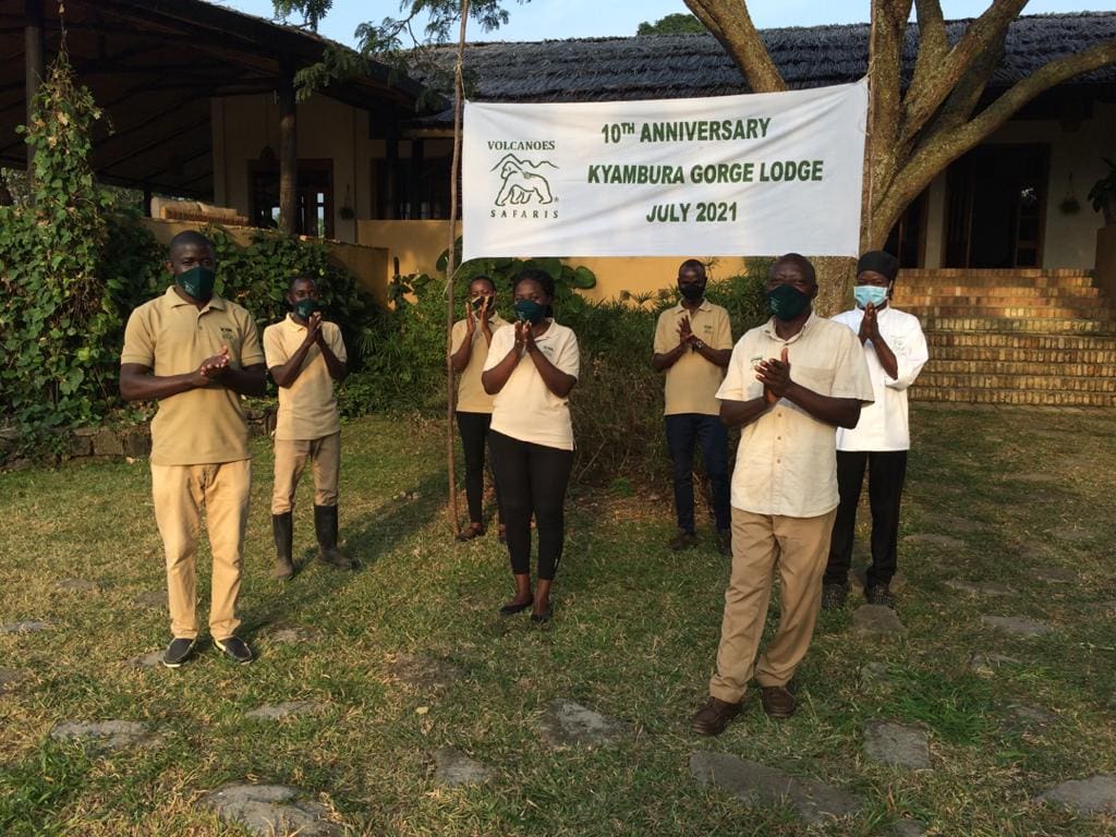 Kyambura Gorge Lodge 10th Anniversary celebration