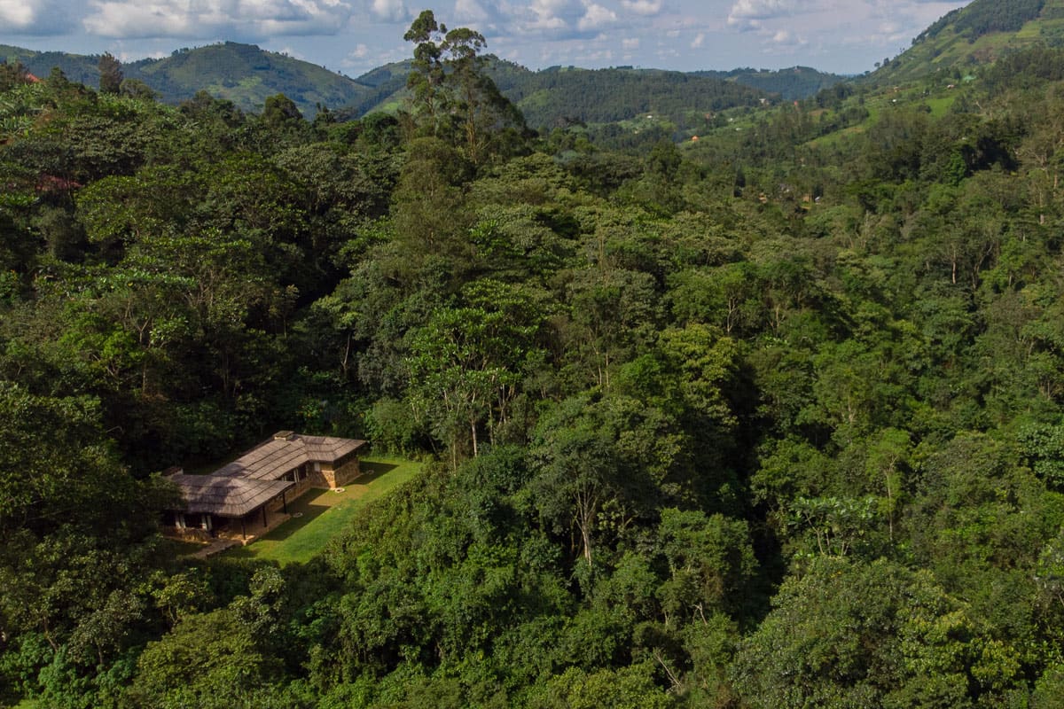 volcanoes-safaris-bwindi-lodge-deluxe-banda-aerial