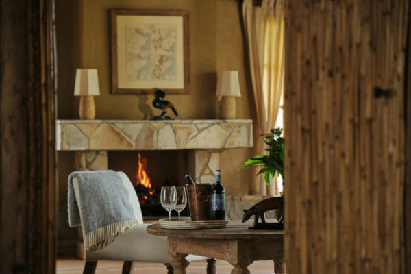 Volcanoes Safaris Kibale Lodge room Lounge